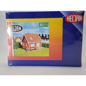 Heljan B211 Brick Villa Cottage House Building HO Scale Model Train Kit NEW